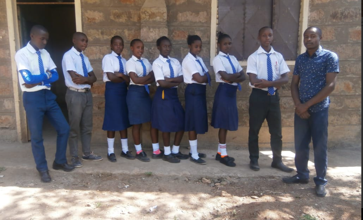 Students benefiting from the Uamani sponsorship program